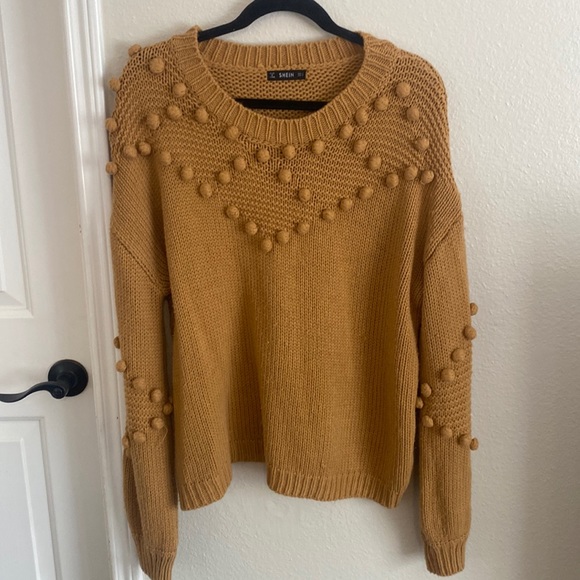 Shein - Mustard Sweater - Size Small - Picture 1 of 7